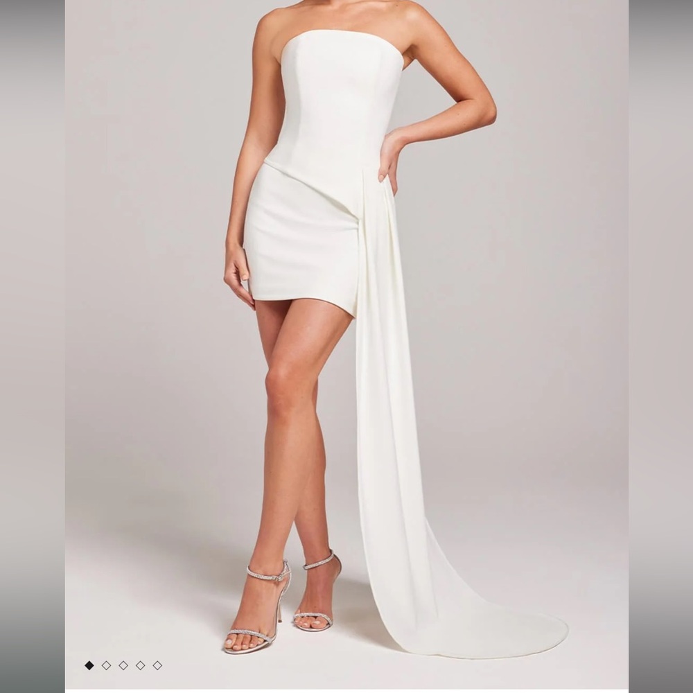NADINE MERABI • WHITE Faye Top and Matching Skirt - WORN ONCE